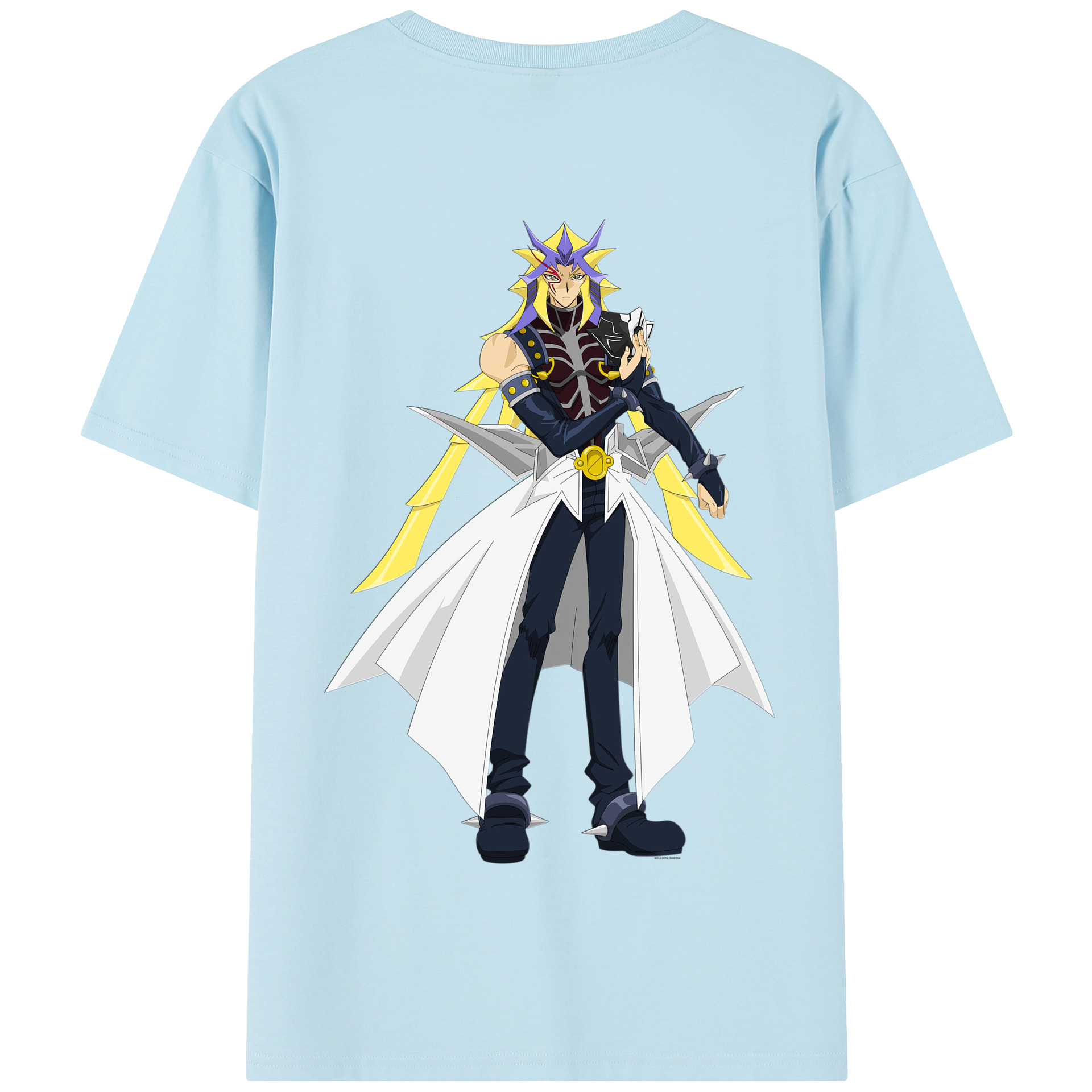 遊☆戯☆王 Yu-Gi-Oh! 綿100％半袖Tシャツ（背面プリント）